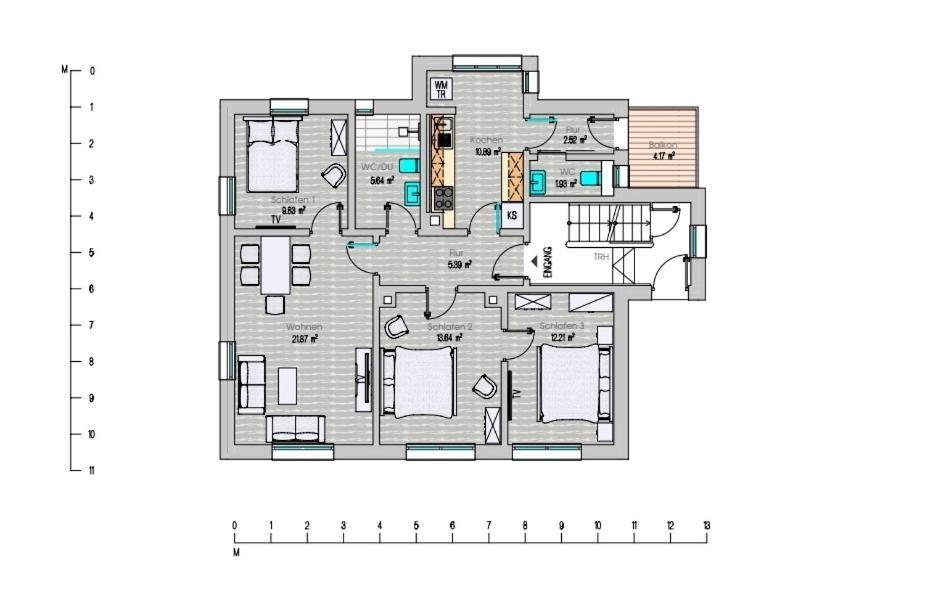 Haus Ludwig Apartment ฟรอยเดนชตัดท์ ภายนอก รูปภาพ
